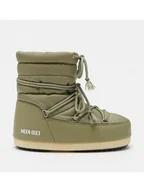Botki damskie - Moon Boot Botki zimowe "Evx" w kolorze khaki - miniaturka - grafika 1