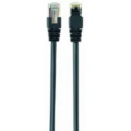 Patchcordy - Gembird Patchcord ekranowany FTP kat.6 osłonka zalewana1 m czarny PP6-1M/BK - miniaturka - grafika 1