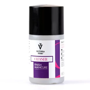 Victoria Vynn CLEANER Finish Manicure - do przemywania i usuwania lepkiej warstwy z paznokci hybrydowych i żelowych  60 ml 330713 - Zmywacze i cleanery do paznokci - miniaturka - grafika 1