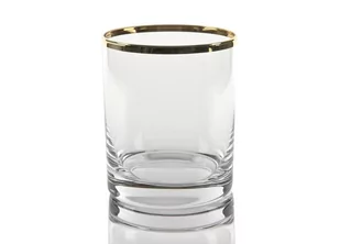 Witek Home Witek Home 6x Szklanka do whisky 300ml Golden Line 65834 - Szklanki - miniaturka - grafika 1