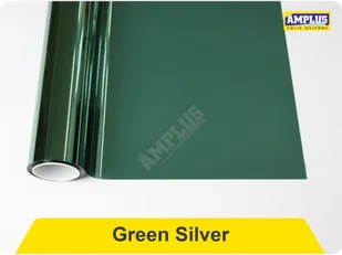 Folia przeciwsłoneczna zewnętrzna Green Silver - Lite Solar - Akcesoria do okien - miniaturka - grafika 1