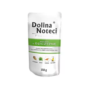 DOLINA NOTECI Premium Dziczyzna 150 g - Sucha karma dla psów - miniaturka - grafika 1