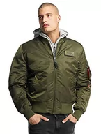Kurtki męskie - ALPHA INDUSTRIES kurtka męska, zielony (Dark Green 257), XXL - miniaturka - grafika 1