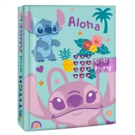 Szkolne artykuły papiernicze - Pamiętnik zamykany na kod Stitch ST00083 - miniaturka - grafika 1
