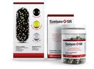 Witaminy i minerały - PRZEDSIĘBIORSTWO FARMACEUTYCZNE LEK-AM SP. Szelazo+ Sr 60 Kapsułek - miniaturka - grafika 1