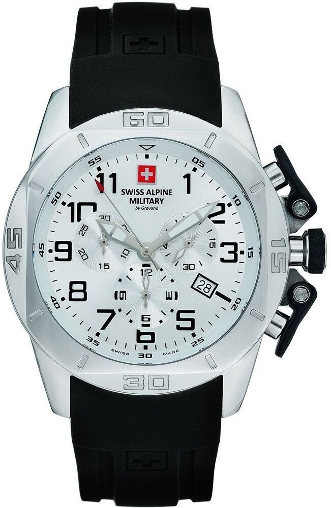 Zegarek Swiss Zegarek Męski Swiss Alpine Military Tornado 7063.9833 White