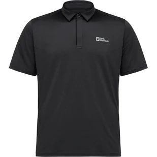 Koszulka męska polo Delgami Polo Jack Wolfskin - Koszulki męskie - miniaturka - grafika 1