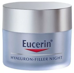Krem do twarzy Eucerin Hyaluron Filler Night Cream 50 ml (4005800022197) - Kremy do twarzy - miniaturka - grafika 1