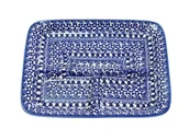 Dekoratorstwo - Ceramiczny talerz dzielony Ceramika Bolesławiec - miniaturka - grafika 1