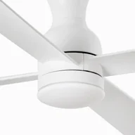 Wentylatory sufitowe - FARO BARCELONA Wentylator sufitowy Fraser M z lampą LED, DC biały - miniaturka - grafika 1