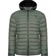 Kurtki męskie - Dare 2b Drifter II Męska kurtka z kapturem, pikowana, odporna na prysznic, tkanina z recyklingu, z kapturem i dolnymi kieszeniami, idealna do wędrówek, spacerów - niezbędna do codziennego użytku - miniaturka - grafika 1