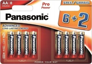 Panasonic Pro Power battery LR6PPG/8BW 6+2 - Baterie i akcesoria - miniaturka - grafika 1