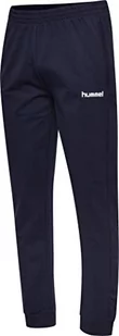 Hummel Hmlgo Cotton Nt spodnie męskie niebieski morski L 203530-7026 - Spodnie męskie - miniaturka - grafika 1