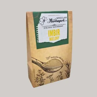 Imbir Mielony, Herbapol, 60 g - Przyprawy i zioła sypkie - miniaturka - grafika 1