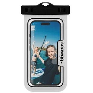 Etui wodoodporne SEAWAG Element Proof Case Biało-czarny - Etui i futerały do telefonów - miniaturka - grafika 1