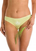 Majtki damskie - Key FIGI DAMSKIE LPR 453 A21 SALE XL zielony/żółty - miniaturka - grafika 1