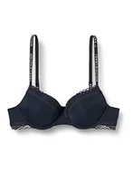 Biustonosze - Tommy Hilfiger Damskie biustonosze Demi z fiszbinami, pustynne niebo, 36D, Pustynne niebo, 80D - miniaturka - grafika 1