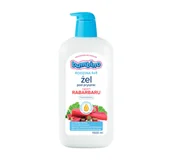 Kosmetyki kąpielowe dla dzieci - Bambino Rodzina Żel pod prysznic rabarbar 1000ml BAM-00054 - miniaturka - grafika 1