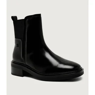 Tommy Hilfiger Skórzane sztyblety - Botki damskie - miniaturka - grafika 1