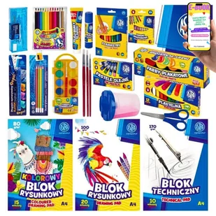 WYPRAWKA SZKOLNA ASTRA KOMPLET PRZYBORÓW DLA DZIECKA • WYPRAWKA DLA DZIECKA DO SZKOŁY KLASY 1 2 3 + EBOOK - Przybory szkolne WYPRAWKA SZKOLNA ASTRA KOMPLET PRZYBORÓW DLA DZIECKA • WYPRAWKA DLA DZIECKA DO SZKOŁY KLASY 1 2 3 + EBOOK - Przybory szkolne - miniaturka - grafika 1