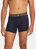 Majtki damskie - Versace Bokserki AU10028 1A10011 Granatowy - miniaturka - grafika 1