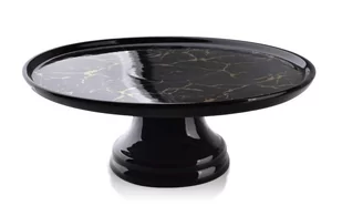 Lumarko Lumarko Louise Black Patera 30cmxh12cm HTDD0202 Mondex - Tace i patery - miniaturka - grafika 1