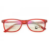 Okulary korekcyjne, oprawki, szkła - OPRAWKI OKULAROWE pod Korekcję ST2940D czerwone - miniaturka - grafika 1