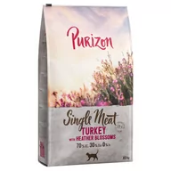 Sucha karma dla kotów - Purizon Single Meat, indyk z kwiatami wrzosu - 2 x 6,5 kg - miniaturka - grafika 1
