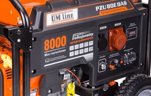 Agregat prądotwórczy OLEO MAC OM LINE PZU 80E DAS AGREGAT PRĄDOTWÓRCZY 6,5 KW - Agregaty prądotwórcze - miniaturka - grafika 2