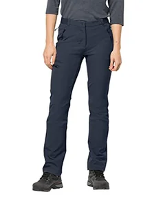 Jack Wolfskin Damskie spodnie z kamieni, Night Blue, 38 - Spodnie damskie - miniaturka - grafika 1