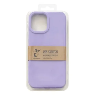 Eco Case etui iPhone 14 Pro Max silikonowy degradowalny pokrowiec granatowe - Etui i futerały do telefonów - miniaturka - grafika 5