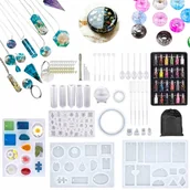 Zestawy biżuterii dla kobiet - ZESTAW DO ZYWICY EPOKSYDOWEJ DO BIZUTERII x106 - miniaturka - grafika 1