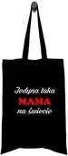 Gadżety dla niej i dla niego - Torba Bawełniana na Dzień Mamy Jedyna taka mama na świecie - miniaturka - grafika 1