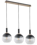 Lampy sufitowe - Stylowa lampa z kulistymi kloszami E27 AL 62190 z serii ADRIA - miniaturka - grafika 1