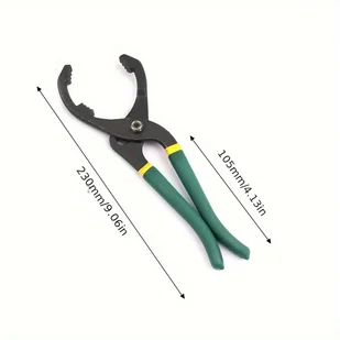 TEMU Klucz uniwersalny do filtrów oleju - rozmiary 10" i 12" - stal o wysokiej wytrzymałości, antypoślizgowy uchwyt, łatwa obsługa - odpowiedni do - Inne - miniaturka - grafika 1