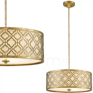 Gilded Nola Gilded Nola ARABELLA GN/ARABELLA/P/L lampa wisząca 3x75W/E27  ELSGN/ARABELLA/P/L - Lampy sufitowe - miniaturka - grafika 1