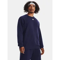 Bluzy męskie - Bluza fitness męska UNDER ARMOUR Rival Fleece Crew - miniaturka - grafika 1