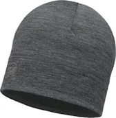Czapki damskie - Buff BUFF® Czapka Merino Lightweight Hat SOLID GREY - miniaturka - grafika 1