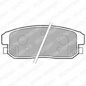 Klocki hamulcowe - Klocki hamulcowe - komplet DELPHI LP1829 - miniaturka - grafika 1