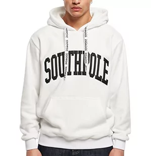 Southpole Męska bluza z kapturem College, biały, M - Bluzy męskie - miniaturka - grafika 1