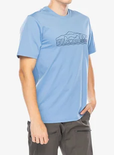 Koszulka szybkoschnąca Columbia Legend Trail S/S Tee - skyler/pdx cityscape - Koszulki i topy damskie - miniaturka - grafika 1