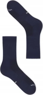 Velcredo Skarpetki kolarskie granatowe na rower - Skarpety termoaktywne - miniaturka - grafika 1