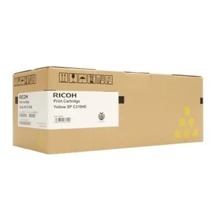 Ricoh Wkład z tonerem yellow ISO SP C310HE - Dodatki do drukarek i skanerów - miniaturka - grafika 1