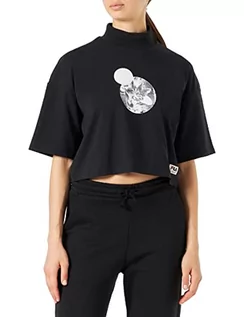 Koszulki i topy damskie - FILA Damska koszulka TRASMIRAS Turtle Neck T-Shirt, Moonless Night, S - grafika 1