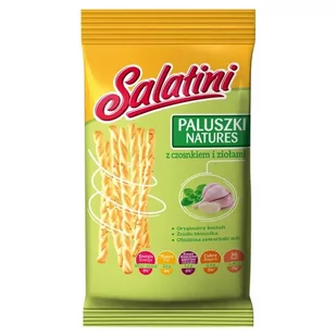 Paluszki Natures z Czoskiem i Ziołami Salatini, 40g - Paluszki - miniaturka - grafika 1