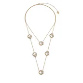 Naszyjniki - Naszyjnik Guess JUBN05 581JW Złoty - miniaturka - grafika 1