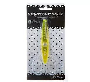 Craft DpCraft Nożyczki Dziecięce Ze Wzorem Zig Zag - Przybory szkolne - miniaturka - grafika 1