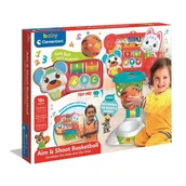 Zabawki interaktywne dla dzieci - Clementoni: Interaktywna tablica do koszykówki - miniaturka - grafika 1