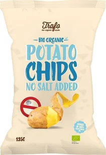 TRAFO CHIPSY ZIEMNIACZANE NATURALNE BEZ DODATKU SOLI BIO 125 g - Chipsy - miniaturka - grafika 2