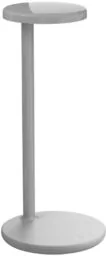 Flos - Oblique QI Lampa Stołowa Grey Flos - Lampy stojące - miniaturka - grafika 1